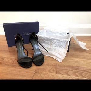 Stuart Weitzman size 7 Black Stiletto sandal